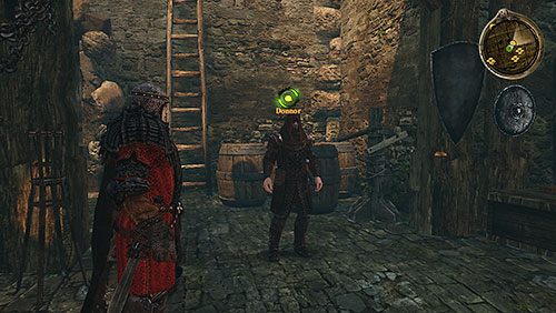 Na targu spotkasz Donnora, twojego pierwszego rekruta - Świeża Krew - rozdziały 7 do 13 | Zadania ciągłe | Gra o tron - Gra o tron - poradnik do gry
