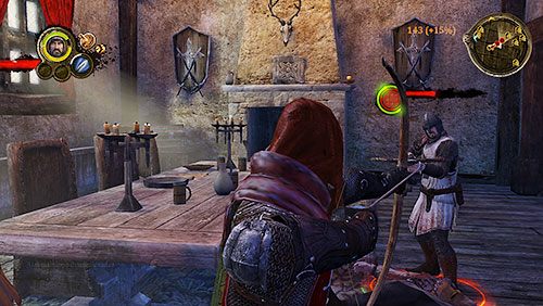 Twoje jedyne zadanie podczas tej misji będzie polegało na wycięciu w pień wszystkich ludzi przebywających w dworku - inaczej oni wytną Ciebie - Pomścij Riverspring - rozdziały 8 do 13 | Zadania ciągłe | Gra o tron - Gra o tron - poradnik do gry