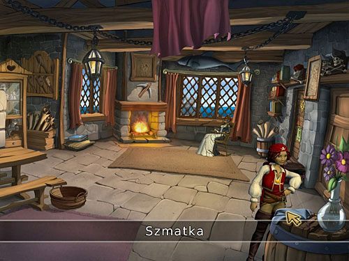 Teraz ze stojącej w prawym dolnym rogu pomieszczenia beczki weź suchą szmatkę - Domowe obowiązki - 1 - Wieści z daleka - Kapitan Morgane i legenda Złotego Żółwia - poradnik do gry