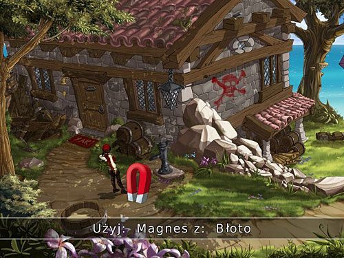 Spróbuj za jego pomocą odszukać śrubkę w wysokiej trawie, przekonasz się, że jej tam nie ma - Domowe obowiązki - 1 - Wieści z daleka - Kapitan Morgane i legenda Złotego Żółwia - poradnik do gry