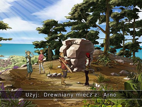 Potraktuj zatem chłopaka drewnianym mieczem - Czas zabawy! - 1 - Wieści z daleka - Kapitan Morgane i legenda Złotego Żółwia - poradnik do gry