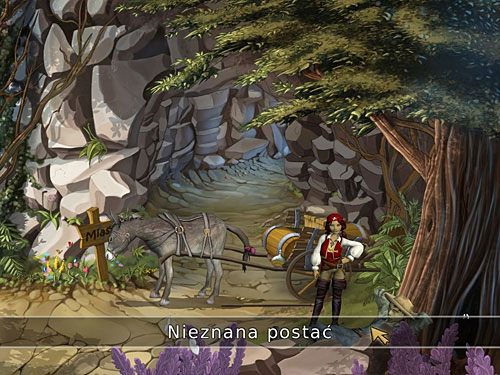 Przejdź w prawo i zwróć uwagę na śpiącego pod drzewem nieznajomego - Spotkaj się z tatką - 1 - Wieści z daleka - Kapitan Morgane i legenda Złotego Żółwia - poradnik do gry