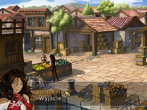 Zagadnij stojącą za ladą Nell i