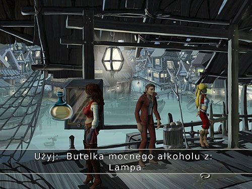W końcu Morgane uda się wygrać butelkę mocnego alkoholu - Mapa Wyspy Krabów - 3 - Śladami Złotego Żółwia - Kapitan Morgane i legenda Złotego Żółwia - poradnik do gry