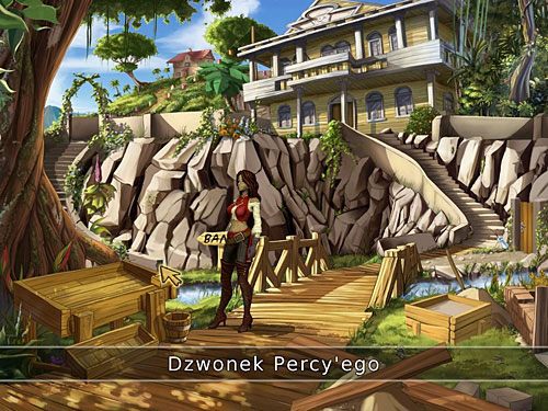 Udaj się zatem na dolny rynek - Brakująca połowa dysku (1) - 4 - Mroczne niebezpieczeństwo - Kapitan Morgane i legenda Złotego Żółwia - poradnik do gry