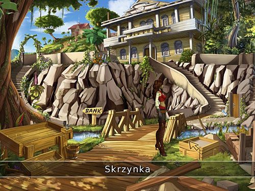 Zbadaj ową skrzynkę - cement w każdej chwili może zgęstnieć i Morgane nie zaryzykuje włożenia tam ręki - Pęknięty dzwonek - 4 - Mroczne niebezpieczeństwo - Kapitan Morgane i legenda Złotego Żółwia - poradnik do gry