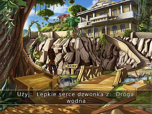 Oczywiście jest ono oblepione cementem, który trzeba z niego szybko zmyć, zanim stwardnieje - Pęknięty dzwonek - 4 - Mroczne niebezpieczeństwo - Kapitan Morgane i legenda Złotego Żółwia - poradnik do gry