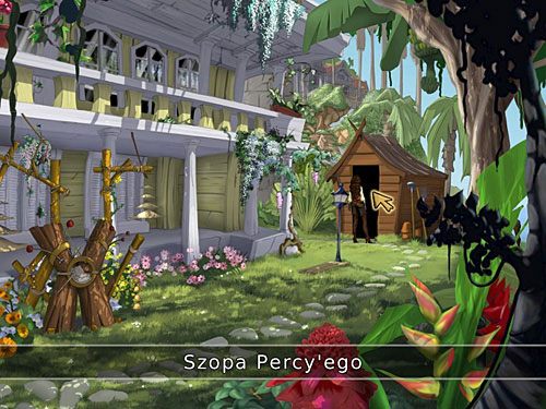 W tym celu wejdź do stojącej po prawej szopy Percy'ego - Brakująca połowa dysku (2) - 4 - Mroczne niebezpieczeństwo - Kapitan Morgane i legenda Złotego Żółwia - poradnik do gry
