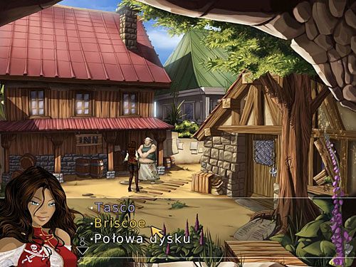 Kiedy zauważysz, że Briscoe nie stoi już obok gospody, wypytaj o to karczmarza Vasco, Morgane dowie się, że Thomas oddalił się spod bram miasta w towarzystwie Hilary'ego Simpkinsa i Wuja Eduardo - Gdzie jest Briscoe (1) - 4 - Mroczne niebezpieczeństwo - Kapitan Morgane i legenda Złotego Żółwia - poradnik do gry