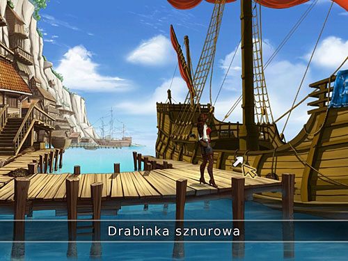 W tej sytuacji maszeruj na pomost - Gdzie jest Briscoe (1) - 4 - Mroczne niebezpieczeństwo - Kapitan Morgane i legenda Złotego Żółwia - poradnik do gry