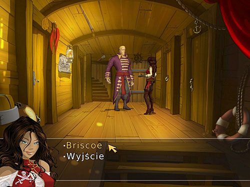 Porozmawiaj z przebywającym w korytarzu Diego na temat zniknięcia Briscoe i udziału w tym incydencie Hilary'ego Simpkinsa - Gdzie jest Briscoe (1) - 4 - Mroczne niebezpieczeństwo - Kapitan Morgane i legenda Złotego Żółwia - poradnik do gry