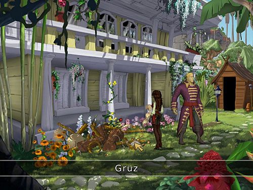 Po chwili - ze sterty gruzu, jaka pozostała po mozaikowej kolumnie - będziesz mógł wygrzebać drugą połowę dysku - Brakująca połowa dysku (3) - 4 - Mroczne niebezpieczeństwo - Kapitan Morgane i legenda Złotego Żółwia - poradnik do gry