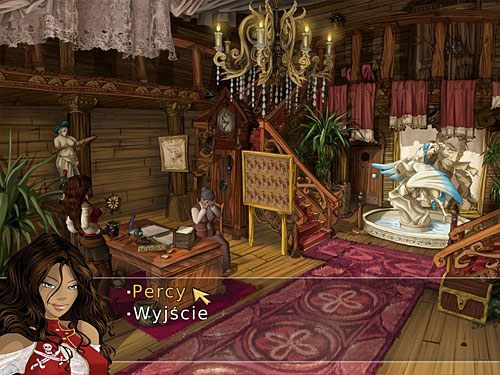 Maszeruj teraz do posiadłości gubernatora i poinformuj pannę Brown, że osobą, która ją zastępowała, był Percy - Brakująca połowa dysku (3) - 4 - Mroczne niebezpieczeństwo - Kapitan Morgane i legenda Złotego Żółwia - poradnik do gry