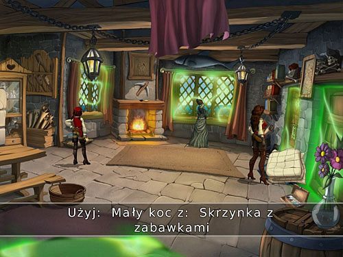 Schowaj go do skrzyni z zabawkami, to spodoba się Bonicie, ale bariery z okien i drzwi nie znikną - Niespokojny duch - 5 - Ocalić Elizabeth - Kapitan Morgane i legenda Złotego Żółwia - poradnik do gry