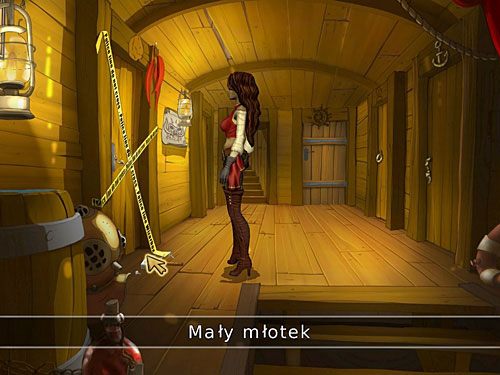 Przede wszystkim zaś potrzebujesz młotka, który zabierz z korytarza Uroczej Panny - Napraw most - 6 - Wyspa Tannera - Kapitan Morgane i legenda Złotego Żółwia - poradnik do gry