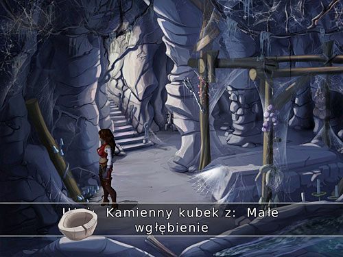 Wróć po niego, po czym w katakumbach nabierz do niego wody z małego wgłębienia po lewej, w którym bije źródełko - Złoty Żółw (1) - 6 - Wyspa Tannera - Kapitan Morgane i legenda Złotego Żółwia - poradnik do gry