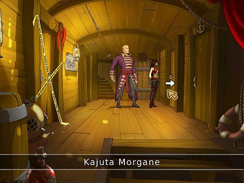 Po powrocie na statek udaj się do swojej kajuty - Przykre wspomnienia (2) - 6 - Wyspa Tannera - Kapitan Morgane i legenda Złotego Żółwia - poradnik do gry