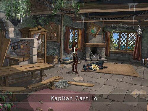 Obudź leżącego na dywanie ojca (ikonka dymku) - Przykre wspomnienia (2) - 6 - Wyspa Tannera - Kapitan Morgane i legenda Złotego Żółwia - poradnik do gry