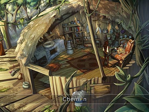 Wyjdziesz zaraz obok chaty, w której mieszka Chemin - Dwóch wodzów - 7 - Odnaleźć przyjaciela - Kapitan Morgane i legenda Złotego Żółwia - poradnik do gry