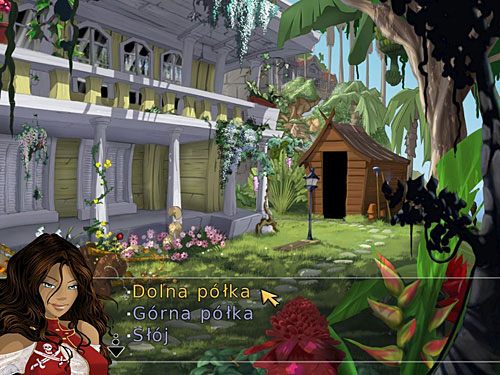 Następnie skieruj się do jego szopy w ogrodzie burmistrza, w której obadaj dolną półkę - Kwiaty Caba - 7 - Odnaleźć przyjaciela - Kapitan Morgane i legenda Złotego Żółwia - poradnik do gry