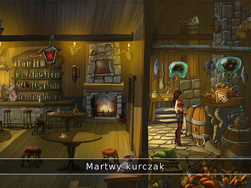 Na kominku leży tam martwy kurczak - Kurczak - 7 - Odnaleźć przyjaciela - Kapitan Morgane i legenda Złotego Żółwia - poradnik do gry