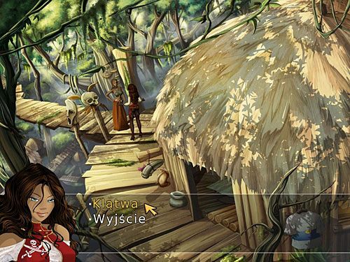 Opuść świątynię, wgramol się po raz enty na wyższy poziom wioski, po czym pogadaj z Taną o rzekomej klątwie - Klątwa Bajariego - 7 - Odnaleźć przyjaciela - Kapitan Morgane i legenda Złotego Żółwia - poradnik do gry