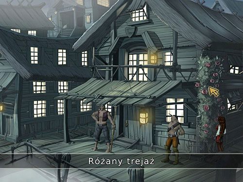 W tej sytuacji po różanym trejażu, znajdującym się z prawej strony budynku, wespnij się na balkon na pięterku - Nocny patrol - 8 - Francuska dzielnica - Kapitan Morgane i legenda Złotego Żółwia - poradnik do gry