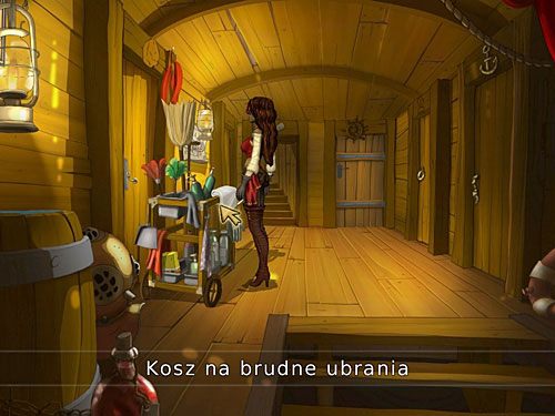 Zejdź na ziemię i wróć do doków, skąd przejdź na Uroczą Pannę (w lewo) - Nocny patrol - 8 - Francuska dzielnica - Kapitan Morgane i legenda Złotego Żółwia - poradnik do gry