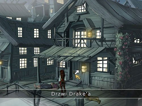 Po różanym trejażu zejdź na ziemię i przez drzwi wejściowe pakuj się do biura gubernatora - Nocny patrol - 8 - Francuska dzielnica - Kapitan Morgane i legenda Złotego Żółwia - poradnik do gry