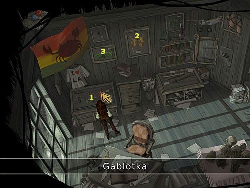 Skorzystaj z podpowiedzi Pierre'a i rozejrzyj się po biurze - Przesyłka z tkaninami - 8 - Francuska dzielnica - Kapitan Morgane i legenda Złotego Żółwia - poradnik do gry