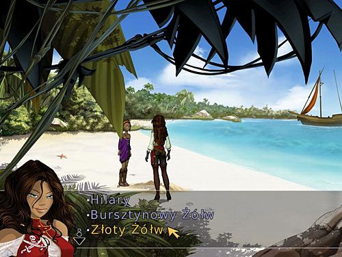 Kiedy Bobby odejdzie, ocuć (ikonka dymku) leżącą na plaży dziewczynkę - Złoty Żółw (2) - 9 - Wyspa Żółwi - Kapitan Morgane i legenda Złotego Żółwia - poradnik do gry
