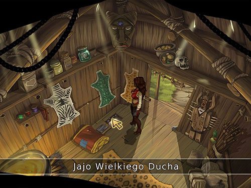 Z otwartej skrytki spróbuj wyjąć jajo Wielkiego Ducha - niestety, wygląda na to, że nie sposób wyciągnąć go gołymi rękoma - Jajo Wielkiego Ducha - 10 - Jajo Wielkiego Ducha - Kapitan Morgane i legenda Złotego Żółwia - poradnik do gry