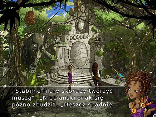 Podpowiedzią są słowa Tanamy, które Morgane usłyszała przed chwilą: 