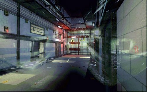 Jak tylko to zrobisz, wciśnij szybko RB i użyj Web Rusha na drzwi po drugiej stronie - 02 - Escape Impossible - Opis przejścia - Niesamowity Spider-Man - poradnik do gry