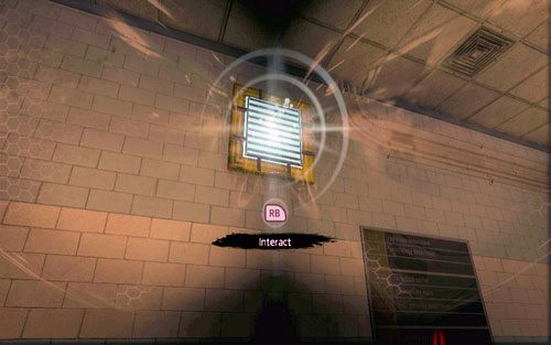 Aby przejść dalej, skorzystaj z umieszczonego na górze otworu wentylacyjnego - 02 - Escape Impossible - Opis przejścia - Niesamowity Spider-Man - poradnik do gry