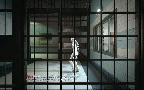 Przeskakując je (RT), natkniesz się na uciekającą Felicię - 02 - Escape Impossible - Opis przejścia - Niesamowity Spider-Man - poradnik do gry
