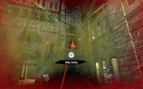 Jak pierwsza grupka będzie leżała nieprzytomna na ziemi, zajmij się strzelcami w dwóch kolejnych oknach - 02 - Escape Impossible - Opis przejścia - Niesamowity Spider-Man - poradnik do gry