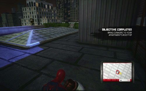 Na koniec misji musisz zabrać mężczyznę do swojego apartamentu - 02 - Escape Impossible - Opis przejścia - Niesamowity Spider-Man - poradnik do gry