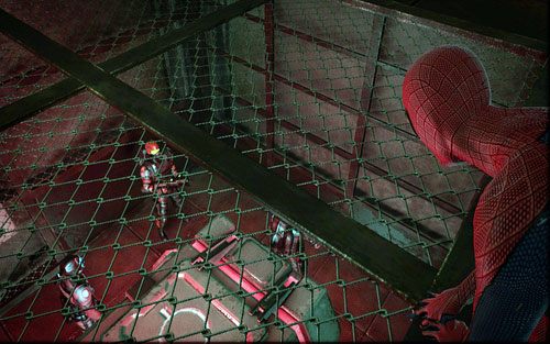 Tunel zaprowadzi cię do windy z poszukiwanym ładunkiem - 03 - In the Shadow of Evils Past - archiwa Oscorps - Opis przejścia - Niesamowity Spider-Man - poradnik do gry