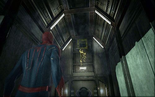 Zrób to, a następnie wejdź do kanału wentylacyjnego z prawej - 03 - In the Shadow of Evils Past - archiwa Oscorps - Opis przejścia - Niesamowity Spider-Man - poradnik do gry