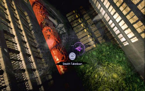 Czeka cię teraz etap skradankowy - 04 - The Thrill of the Hunt - zmutowana bestia - Opis przejścia - Niesamowity Spider-Man - poradnik do gry