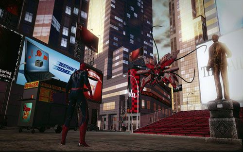 Misję rozpoczniesz od walki z wielkim robotem - 05 - To Smash the Spider - Opis przejścia - Niesamowity Spider-Man - poradnik do gry