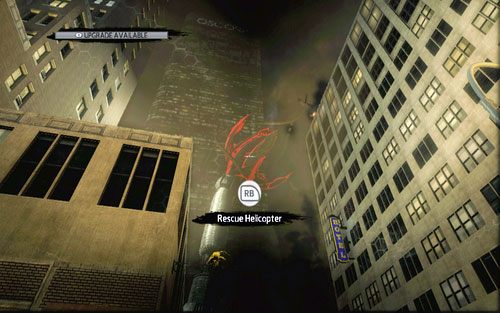 Powtarzaj tego typu ataki, aż do momentu pojawienia się helikoptera - 06 - Smythe Strikes Back - lasery i promienie - Opis przejścia - Niesamowity Spider-Man - poradnik do gry