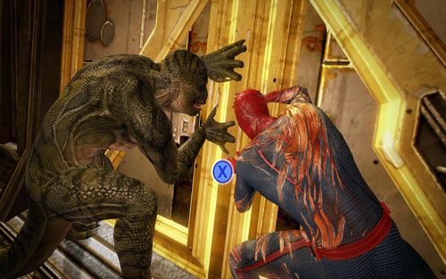 Musisz otworzyć je wciskając X - 11 - If This Be My Destiny - Opis przejścia - Niesamowity Spider-Man - poradnik do gry
