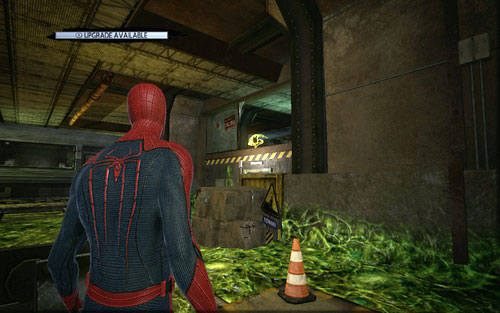 Musisz przeskoczyć przez dużą zbitą szybę - 1 - Train Docking Station - Misje dodatkowe - Niesamowity Spider-Man - poradnik do gry