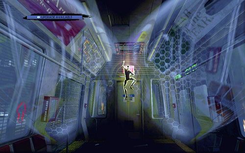 Na końcu znajdziesz dziurę w suficie, która zaprowadzi cię do pomieszczenia z bandytami - 2 - St. Gabriels Bank - Misje dodatkowe - Niesamowity Spider-Man - poradnik do gry