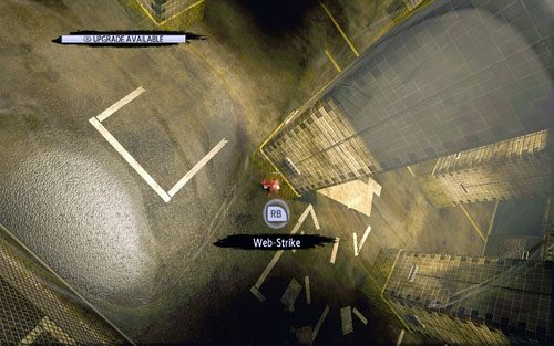 Po zlokalizowaniu przeciwniczki wskocz na sufit nad nią, a następnie zaatakuj Web Rushem i uderz parę razy pięściami - 2 - St. Gabriels Bank - Misje dodatkowe - Niesamowity Spider-Man - poradnik do gry