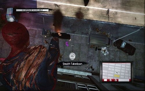 Najlepiej zrób to po cichu, korzystając z Web Rusha - Lista zadań - Zadania poboczne - Niesamowity Spider-Man - poradnik do gry