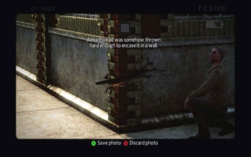 Pstryknij fotkę pokrywie kanalizacyjnej wbitej w róg budynku - Photo Articles - Zadania poboczne - Niesamowity Spider-Man - poradnik do gry