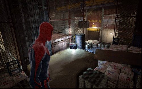Leży na pobliskiej barykadzie - 03 - In the Shadow of Evils Past - Części technologii, Zdjęcia - Znajdźki - Niesamowity Spider-Man - poradnik do gry